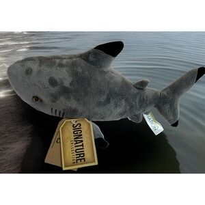 Destination Nation Aurora Shark Grey 12.5" Ocean‎ Plush Stuffed Animal 2022